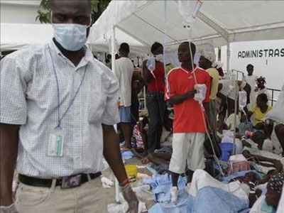 Εκατοντάδες νεκροί από χολέρα