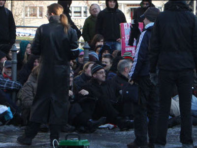 Αντιφασίστες εναντίον νεοναζί στη Δρέσδη