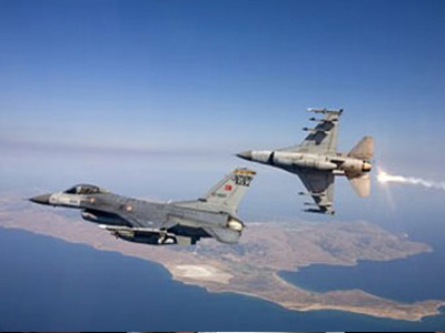 «Αναχαιτίζουν» οι Τούρκοι σε ελληνικό εναέριο χώρο