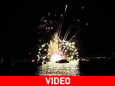 «Μπουρλότο» και φέτος στην τουρκική ναυαρχίδα