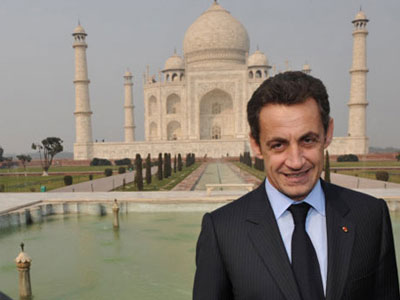 Ο Σαρκοζί στην Ινδία