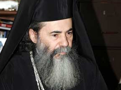 Συνάντηση Πατριάρχη Ιεροσολύμων κ. Θεόφιλου με Σ. Κουβέλη