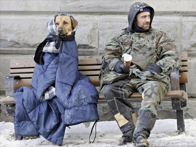 Έκκληση για βοήθεια στους αστέγους