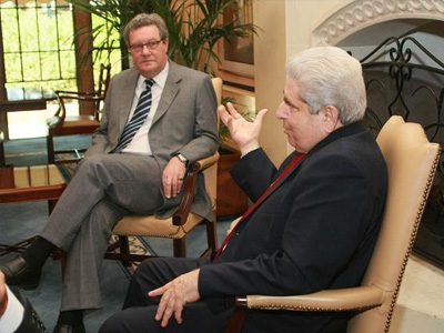 Συνάντηση Χριστόφια-Ντάουνερ