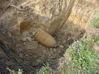 Βρέθηκαν οκτώ βόμβες του ΄Β Παγκόσμιου Πολέμου