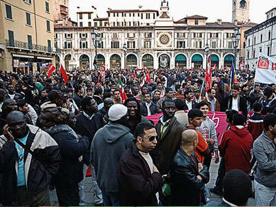 Επεισόδια για τον μεταναστευτικό νόμο στην Ιταλία
