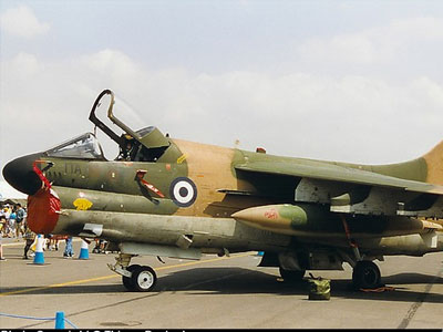 Αναγκαστική προσγείωση ελληνικού A-7 Corsair