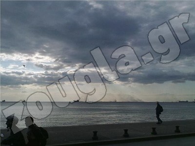 Τεχνητή συννεφιά στον Θερμαϊκό