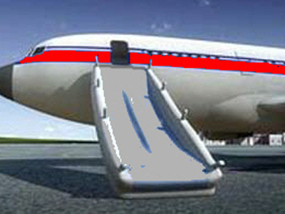 Κρατείται ο νεαρός που έφυγε από την «τσουλήθρα» του αεροπλάνου