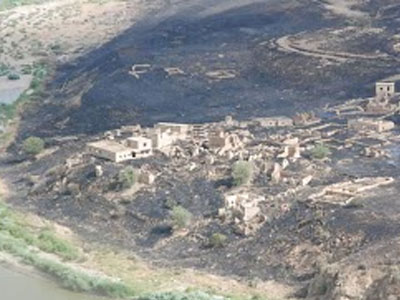 Καταγγελίες για εμπρησμό κουρδικών χωριών από τον τουρκικό στρατό