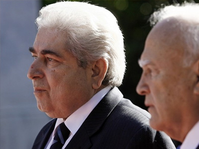 Συνάντηση Κ. Παπούλια – Δ. Χριστόφια