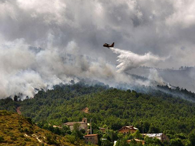 Μεγάλη πυρκαγιά στην Ισπανία