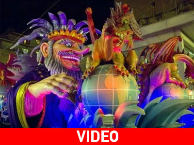 Υπό βροχή ο καρνάβαλος στην Πάτρα