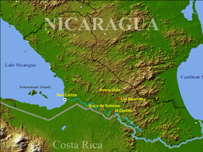 Ισπανική διαμεσολάβηση για Κόστα Ρίκα-Νικαράγουα