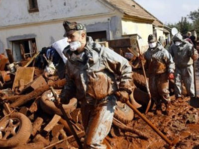 Σε διαρροή οφείλεται η καταστροφή στην Ουγγαρία