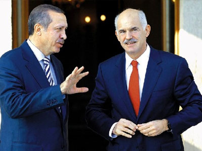 Τηλεφωνική επικοινωνία Παπανδρέου-Ερντογάν