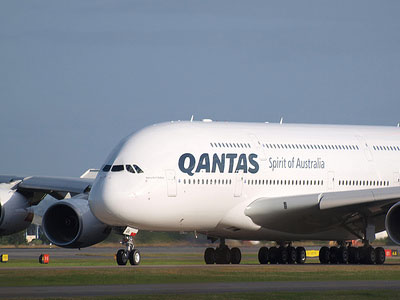 Καθηλωμένα έξι αεροπλάνα της Quantas