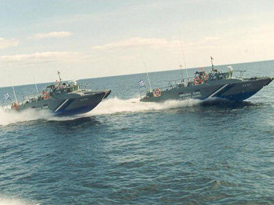 Ελαφρά σύγκρουση ταχύπλοων του Πολεμικού Ναυτικού