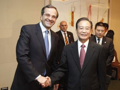 Συνάντηση Αντ. Σαμαρά με πρωθυπουργό Κίνας Γ. Τζιαμπάο