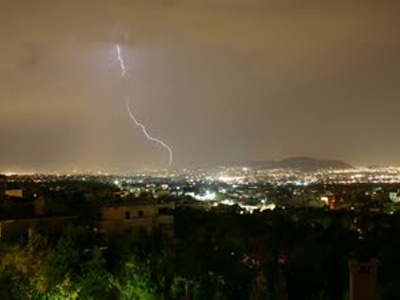 Καταστροφές στις Σέρρες από μπουρίνι