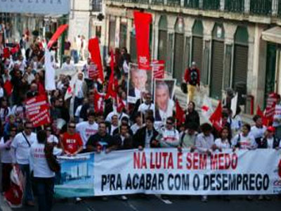 Μεγάλη διαδήλωση στη Λισαβόνα κατά της λιτότητας