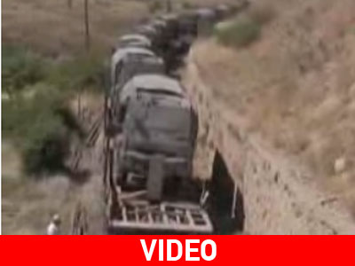 Ανατίναξη στρατιωτικού τρένου στην Τουρκία