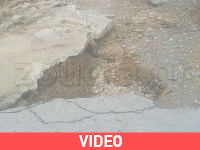 Παγίδες θανάτου στους δρόμους του Μενιδίου