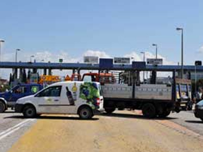 Αποκλεισμός των διοδίων στο Ρίο