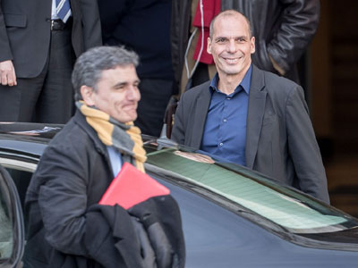 Συνάντηση Βαρουφάκη-Τσακαλώτου με τον υφυπουργό Οικονομικών των ΗΠΑ