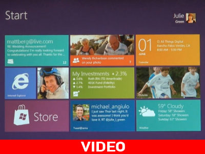 Windows 8 – Πρώτη αποκάλυψη, νέο διπρόσωπο περιβάλλον για ταμπλέτες/PC