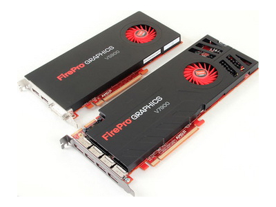 AMD FirePro V5900 και V7900, επαγγελματικές κάρτες γραφικών με αυξημένες επιδόσεις, πολλαπλές οθόνες