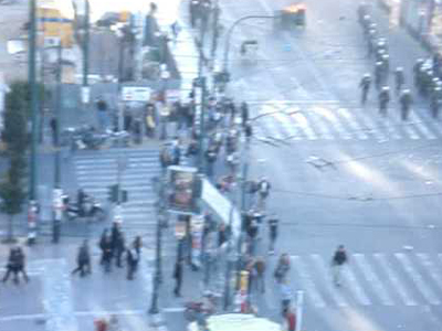 Ένταση και μικροεπεισόδια στη Θεσσαλονίκη