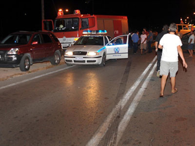 Βγήκε τραυματισμένος στην εθνική