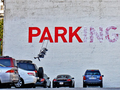 Ο Banksy «επιτέθηκε» στο Λος Άντζελες