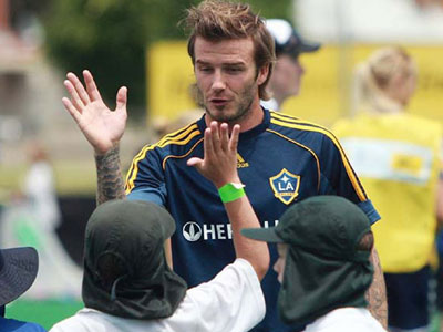 Ο David Beckham στην Αυστραλία