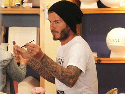 Οι καλλιτεχνίες του David Beckham