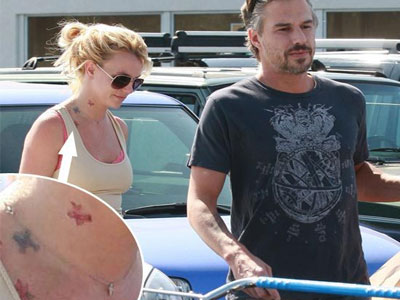 Τα σημάδια της Britney Spears