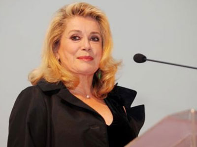 Η Catherine Deneuve στην Αθήνα