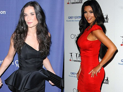 Demi Moore εναντίον Kim Kardashian