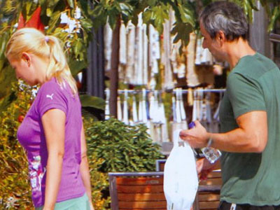 Η Ράνια Θρασκιά στη Χαλκιδική