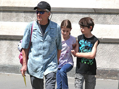 Michael Douglas: Ένα απόγευμα με τα παιδιά του