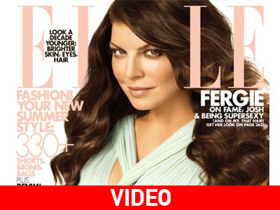 Η Fergie στο εξώφυλλο του ELLE Η Fergie στο εξώφυλλο του ELLE