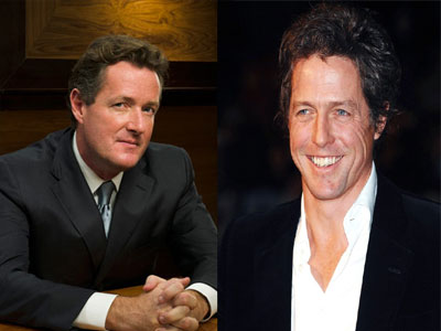 Piers Morgan εναντίον Hugh Grant