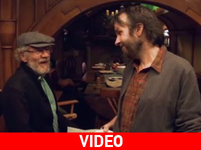 Η πρώτη ματιά στα γυρίσματα του «Hobbit»