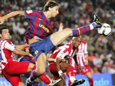 Μπαρτσελόνα: Χωρίς Ιμπραΐμοβιτς με Άρσεναλ Μπαρτσελόνα: Χωρίς Ιμπραΐμοβιτς με Άρσεναλ