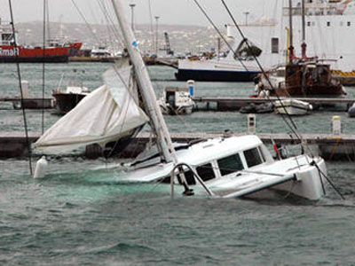Τέσσερις νεκροί εξαιτίας της κακοκαιρίας στην Ιταλία