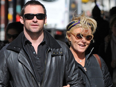 Ο ρομαντικός περίπατος του Hugh Jackman