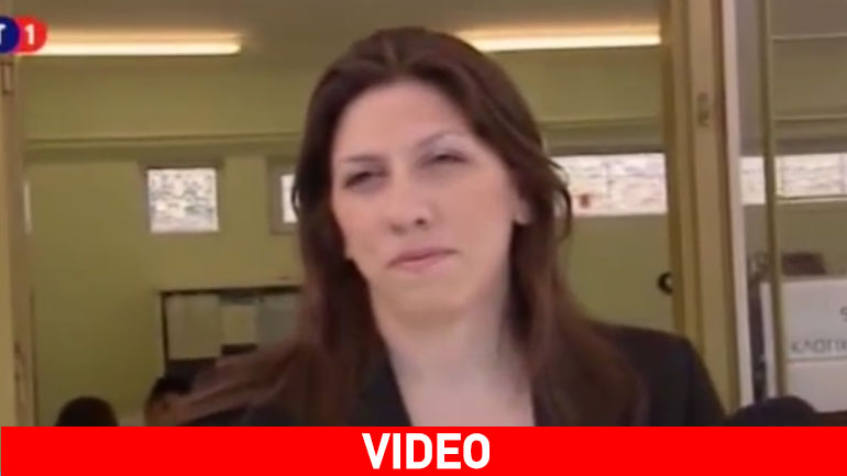 Ζωή Κωνσταντοπούλου: «Ο λαός έχει στα χέρια του τη μοίρα του»