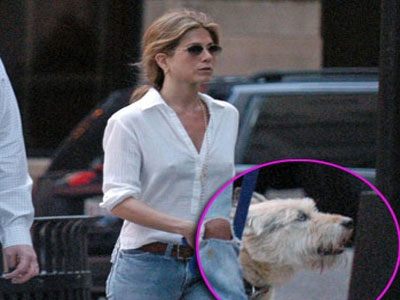 Πέθανε ο σκύλος της Jennifer Aniston