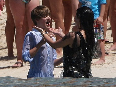 Justin Bieber και Kim Kardashian στη θάλασσα